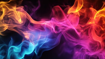 Obraz premium Abstract Smoke Artwork