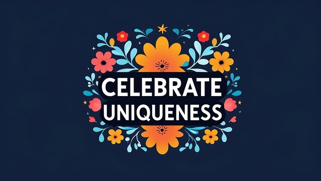 Celebrate Uniqueness Floral Design Encourages Individuality - Powered by Adobe