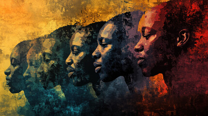 Vibrant Portraits Celebrating Black History Month