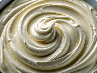 close up of a cream of cream. cream, swirl, chocolate, milk, spiral, food, texture, liquid, illustration, dessert, wave, sweet, smooth, creamy, design, brown, drop, candy, shape, yogurt, pattern, 3d, 