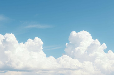 blue sky with clouds