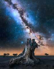 photo at night of the milky way galaxy, long exposure astrophotography, beautiful photos of space