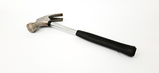hammer on white background	
