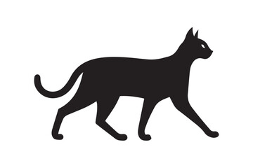 cat silhouette vector art