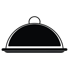 restaurant cloche icon