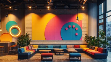 Cafe Zoom Meeting Background