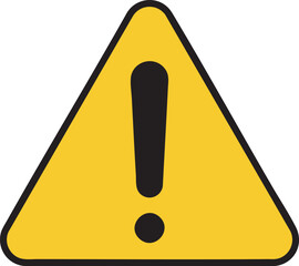 Caution sign or icon