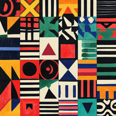 Vibrant Design Honoring Black History Month and Heritage