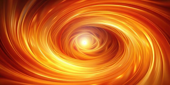 Softly glowing orange vortex in the center of a swirling abstract background #AbstractBackgrounds #OrangeHues #BokehEffect