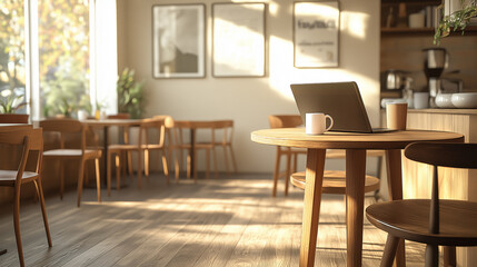 room with table, room interior