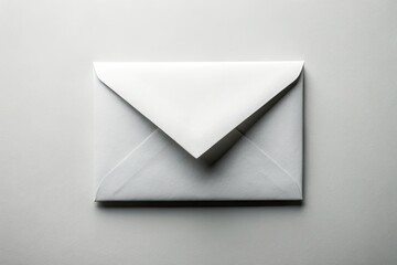 Clean, modern envelope design; minimalist mockup showcasing simple, stylish stationery.