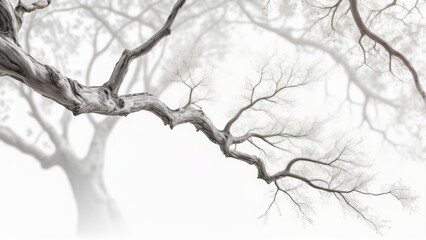 Fototapeta premium tree isolated on white