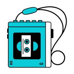 vector-silhouette-of-Walkman