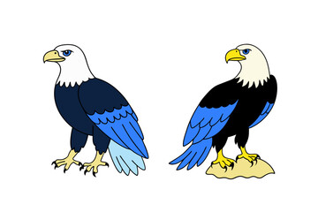 vector-silhouette-of-eagle