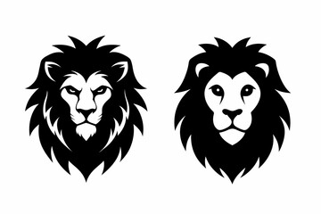 vector-silhouette-of-lion-face-icon-silhouette-vex