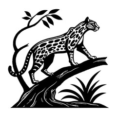 vector-silhouette-of-ocelot