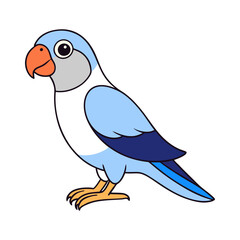 vector-silhouette-of-parrot