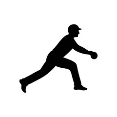 vector-silhouette-of baseball-played 2