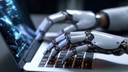 Fototapeta premium AI tools forecast and visualize predictive maintenance for infrastructure.