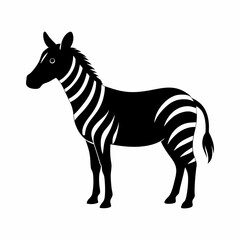vector-silhouette-of-zebra