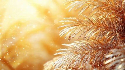 Elegant Golden Hues Virtual Background for Online Presentations and Meetings in Teams and Zoom for a Professional Aesthetic Experience.