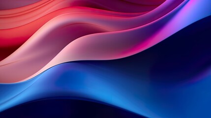 Obraz premium Abstract soft waves Beautiful Abstract 3D Background with Smooth Silky Shapes soft forms ..