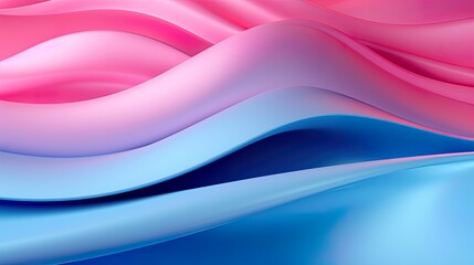 Abstract soft waves Beautiful Abstract 3D Background with Smooth Silky Shapes soft forms ..