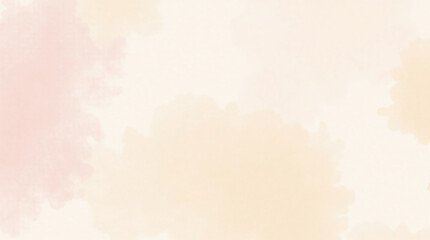 Obraz premium Soft Pink and Beige Floral Watercolor Background