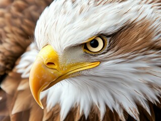 a majestic Eagle standing,Spread your wings position