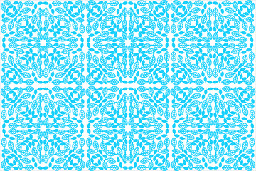 Seamless pattern of decorative leaf. Flat leaves pattern background. Decorative leaf pattern background. Minimalist leaf pattern background.