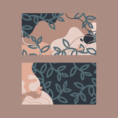 illustration of an background with flowers