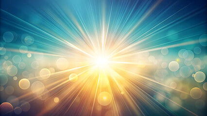 Obraz premium Dreamy Soft Abstract Background with Gentle Sunburst and Subtle Elegant Elements