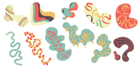 Fluid Simple Illustration Set