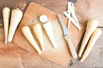 Pastinaken Wintergemüse Winter Pastinake Gemüse