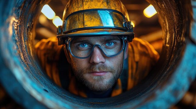working as a heavy industry welder and welding inside pipe nlg natural gas and fuels transport pipeline construction the future of energy and clean green powe