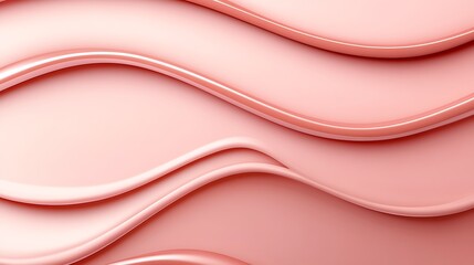 Obraz premium Abstract Pink Wave Pattern Background Design
