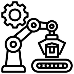 Obraz premium Automation Icon