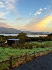 Sunset in the country