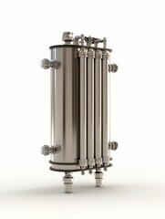 Advanced desalination unit for fuel processing integration industrial setting technical equipment clean energy focus