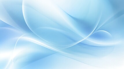 Abstract Blue Swirling Wave Background Design