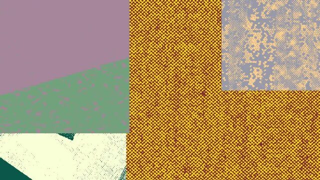 An abstract retro criss cossing texture motion graphic design element.