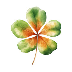 Clover Leaf Clipart Vector Illustration