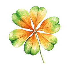 Clover Leaf Clipart Vector Illustration