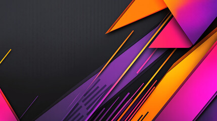 Vibrant abstract background with dynamic shapes and colors creating a modern design perfect for various digital projects.
