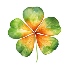 Clover Leaf Clipart Vector Illustration