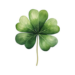 Clover Leaf Clipart Vector Illustration