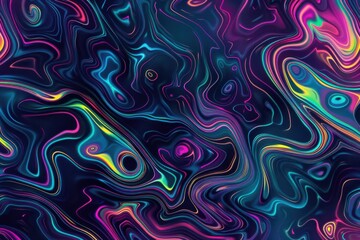 Colorful Marble Ink: Abstract Marble Pattern and Texture for Background or Wallpaper