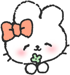 토끼  © titi.drawing