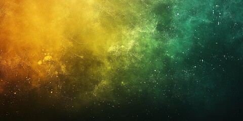 Textured yellow and green grainy background with noise effect, suitable for modern graphics and creative visuals, book illustration style