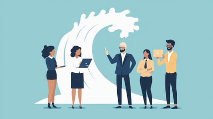 Facing the waves digital transformation experts and their challenges